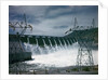 Water Flowing Over Spillway of Grand Coulee Dam by Anonymous