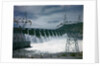 Water Flowing Over Spillway of Grand Coulee Dam by Anonymous
