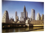 Skyline of New York City's Financial District by Anonymous