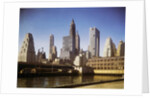 Skyline of New York City's Financial District by Anonymous