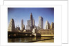 Skyline of New York City's Financial District by Anonymous