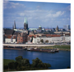 Weser River and Bremen in Germany by Anonymous