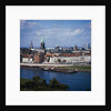 Weser River and Bremen in Germany by Corbis