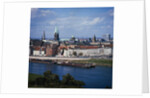 Weser River and Bremen in Germany by Anonymous