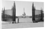 Lone Guard in Front of Viceroy's House by Anonymous