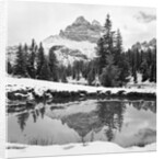 View of Lake and Mountains by Anonymous