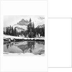 View of Lake and Mountains by Anonymous