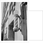 Barber Pole Outside of Shop by Anonymous