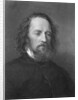 Portrait of English Poet Alfred Lord Tennyson by Anonymous