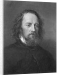 Portrait of English Poet Alfred Lord Tennyson by Anonymous
