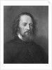 Portrait of English Poet Alfred Lord Tennyson by Anonymous