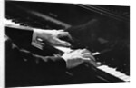 Hands Playing Keys of Chilton Piano by Anonymous