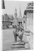 Statues and Bangkok Buildings by Anonymous