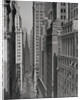 Aerial View of Buildings on Wall Street near Trinity Church by Anonymous