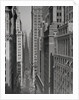 Aerial View of Buildings on Wall Street near Trinity Church by Anonymous