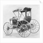 View of First Internal Combustion Motor Car by Anonymous