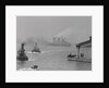 Normandie Sailing Past Battery Park by Anonymous
