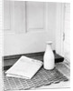 Morning Paper and Milk Bottle on Doorstep by Anonymous