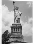 Upper View of Statue of Liberty by Anonymous