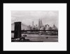 Lower Manhattan Skyline and Brooklyn Bridge by Anonymous