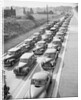 View of Cars in Heavy Traffic on Highway by Anonymous