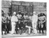 Troop Recruits Posing With German Officers by Anonymous
