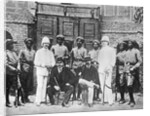 Troop Recruits Posing With German Officers by Anonymous