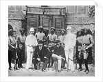 Troop Recruits Posing With German Officers by Anonymous