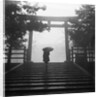 Walking Towards a Japanese Torii by Anonymous