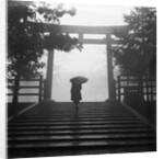 Walking Towards a Japanese Torii by Anonymous
