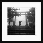 Walking Towards a Japanese Torii by Anonymous