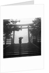 Walking Towards a Japanese Torii by Anonymous