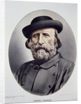 Lithographed Portrait of Giuseppe Garibaldi by Anonymous