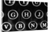 Old Typewriter Keys by Anonymous