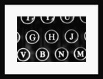 Old Typewriter Keys by Anonymous