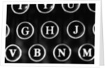 Old Typewriter Keys by Anonymous