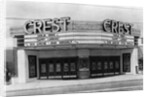 Entrance of Crest Theater by Anonymous