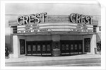 Entrance of Crest Theater by Anonymous