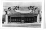 Entrance of Crest Theater by Anonymous