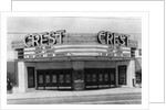 Entrance of Crest Theater by Anonymous