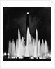 Black Marble Obelisk and Water Fountain by Anonymous