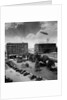 Airship over General Electric Building by Anonymous