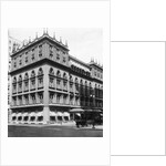 Exterior of Delmonico's Hotel by Anonymous