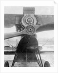 Close-up of Single Propeller Aircraft with G-E Supercharger by Anonymous