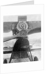 Close-up of Single Propeller Aircraft with G-E Supercharger by Anonymous