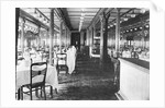 Elegant Dining Area on Shipboard by Anonymous