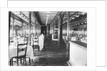 Elegant Dining Area on Shipboard by Anonymous