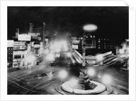 Columbus Circle with Night Lights by Anonymous