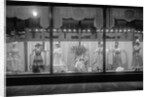 Dress Display in a Store Window by Anonymous