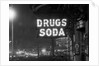 Drug Store Sign by Anonymous